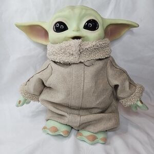 Star Wars The Mandalorian Grogu Plush , Character Doll with Soft Body,